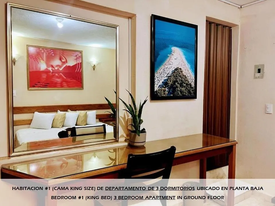 Lägenhet Apartamentos Magali Cancún